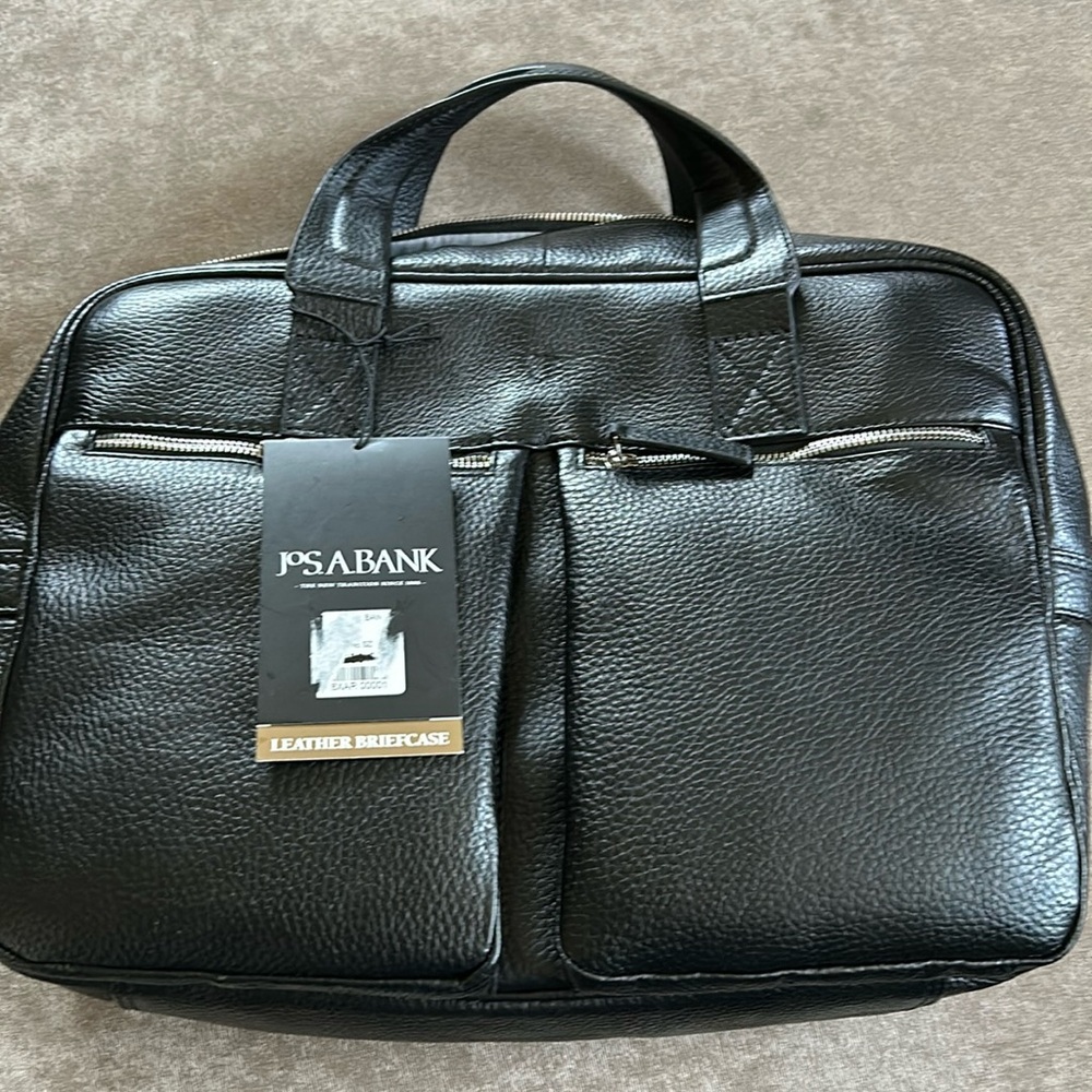 Brand new black Joe. A. Banks briefcase